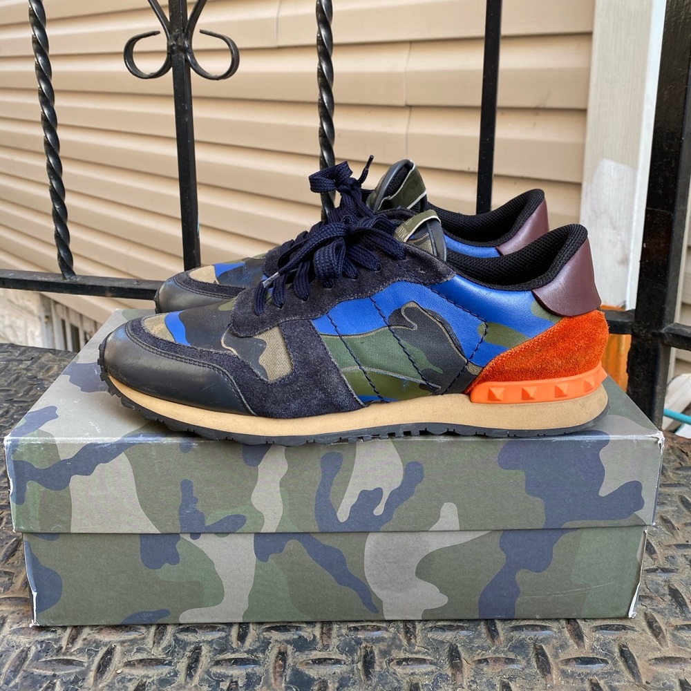 Valentino Garavani camouflage rockrunner